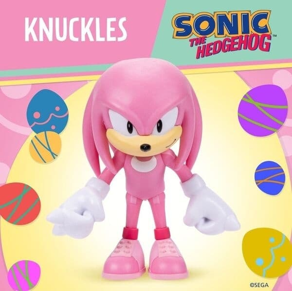 Sonic the Hedgehog - Knuckles the Echidna - Sonic 2.5-Inch Figure (Easter 2024) - Easter Version