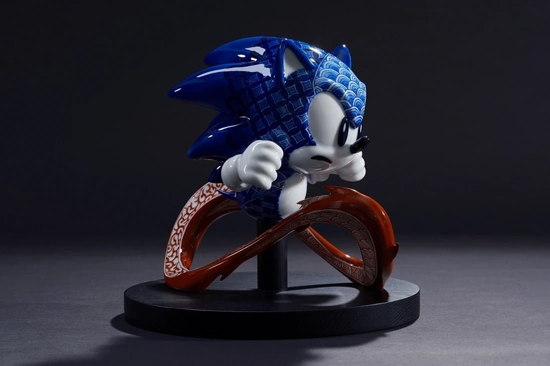 Sonic the Hedgehog - Infinite Blue - Arita Ware, view 5 of 5