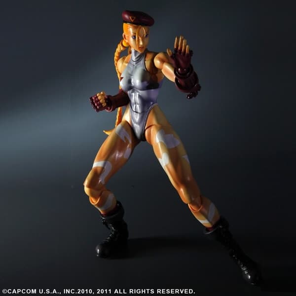 Super Street Fighter IV - Cammy - Play Arts Kai - Gray