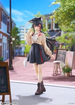 G.S. Collection hololive production Ookami Mio: Date Style - Street Outfit Ver. 1/7 Complete Figure, view 2 of 9