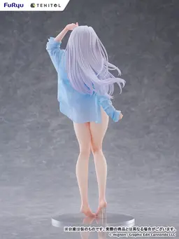 TENITOL TALL MIGNON WORKS shiro Swimsuit ver. Complete Figure, view 12 of 18
