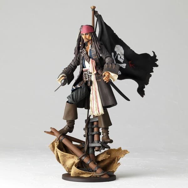 Pirates of the Caribbean - Jack Sparrow - Revoltech - Revoltech SFX (No.025)