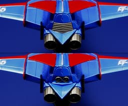 Kagaku Ninjatai Gatchaman - EX Gokin - God Phoenix (G-5) - Repaint ver., view 5 of 7