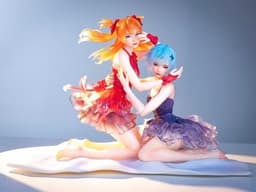 Shin Seiki Evangelion - Ayanami Rei - Souryuu Asuka Langley - 1/6