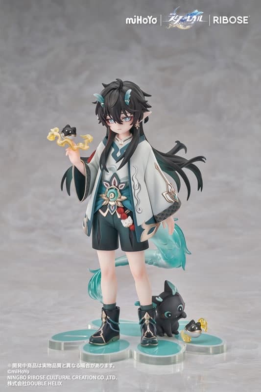 RISE UP+ Honkai: Star Rail Chibineko Series Figure Dan Heng / Imbibitor Lunae Ver. Complete Figure
