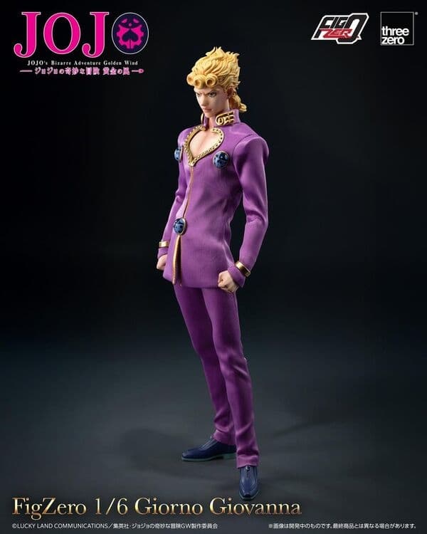 Jojo no Kimyou na Bouken - Ougon no Kaze - Giorno Giovanna - FigZero - 1/6