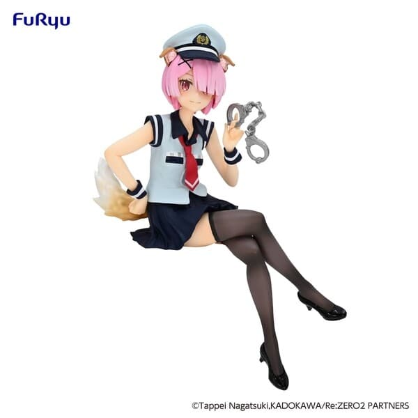Re:Zero kara Hajimeru Isekai Seikatsu - Ram - Noodle Stopper Figure - Inumimi Police