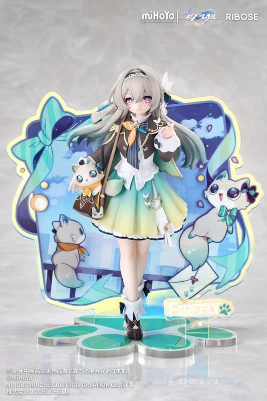 RISE UP+ Honkai: Star Rail Chibi Cat Series Figure Firefly Ver. Complete Figure