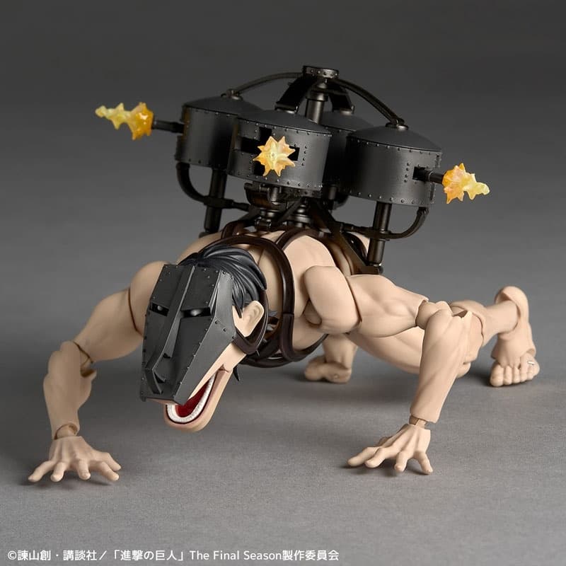 Revoltech Amazing Yamaguchi "Attack on Titan" Cart Titan, view 6 of 13