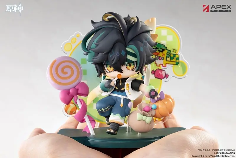 Genshin Impact You Ye Qi Xiang Series Chibi Chara Figure Kinich, view 11 of 12