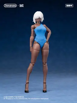 UMS004 Super Action Female Body Mia 1/12 Action Figure, view 9 of 16