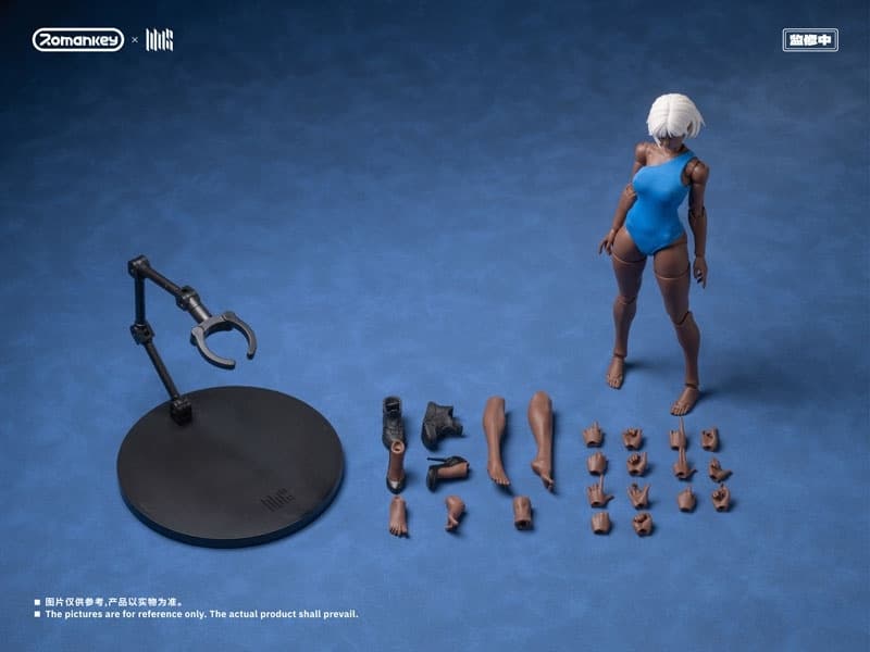 UMS004 Super Action Female Body Mia 1/12 Action Figure, view 15 of 15