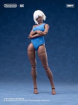 UMS004 Super Action Female Body Mia 1/12 Action Figure, view 4 of 16