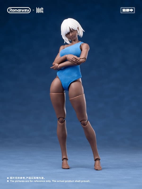 UMS004 Super Action Female Body Mia 1/12 Action Figure, view 3 of 15