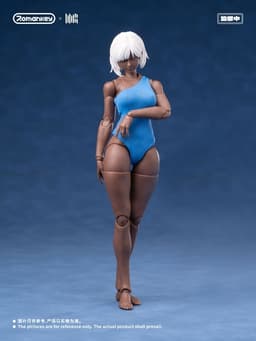 UMS004 Super Action Female Body Mia 1/12 Action Figure, view 5 of 16