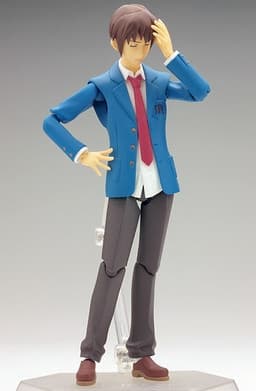 Suzumiya Haruhi no Yuuutsu - Kyon - Figma (#004) - School Uniform Ver.