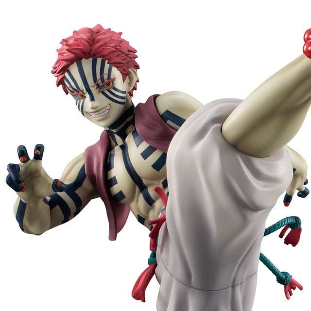 G.E.M. Series Demon Slayer: Kimetsu no Yaiba Upper Rank Three Akaza Complete Figure