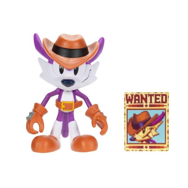 Sonic the Hedgehog - Fang the Hunter - Sonic 4-Inch Articulated Figure (Wave 19)