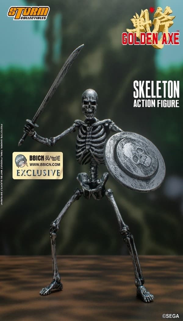Golden Axe - Skeleton - 1/12 - Silver ver.