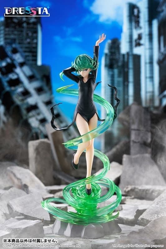 One-Punch Man DRESSTA Statue Figure - Terrible Tornado, view 7 of 14