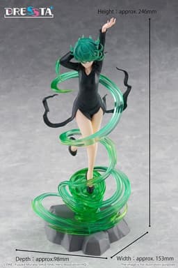 One-Punch Man DRESSTA Statue Figure - Terrible Tornado, view 15 of 15