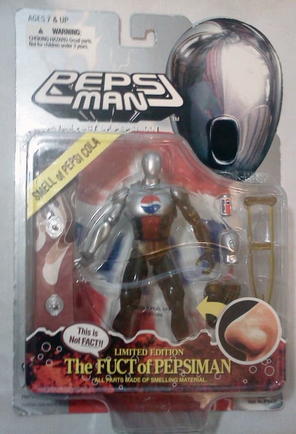 Pepsiman - Ultra Free Pose Figure (18442) - The Fuct of Pepsiman - Cola Version