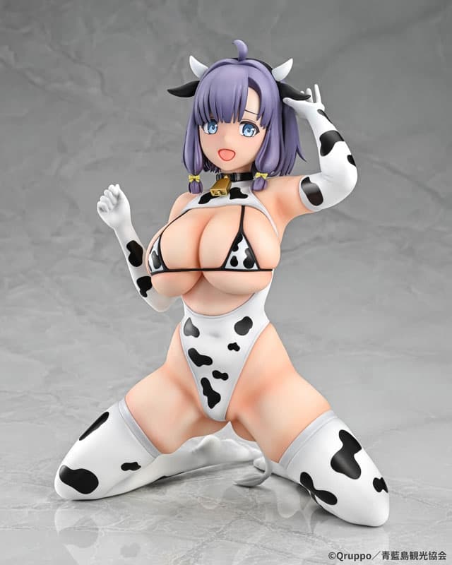 Nukitashi THE ANIMATION Misaki Hotori Cow Pattern Costume 1/5 Complete Figure