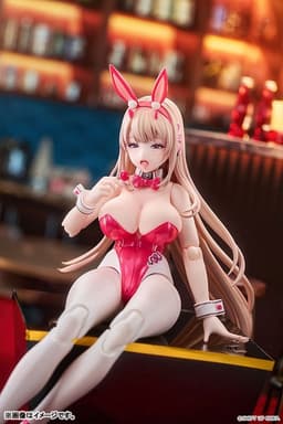 Hyper Body GODDESS OF VICTORY: NIKKE Hyper Body Viper - Toxic Rabbit Posable Figure, view 4 of 12