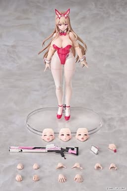 Hyper Body GODDESS OF VICTORY: NIKKE Hyper Body Viper - Toxic Rabbit Posable Figure, view 12 of 12