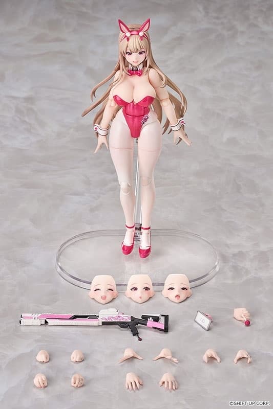 Hyper Body GODDESS OF VICTORY: NIKKE Hyper Body Viper - Toxic Rabbit Posable Figure, view 11 of 11