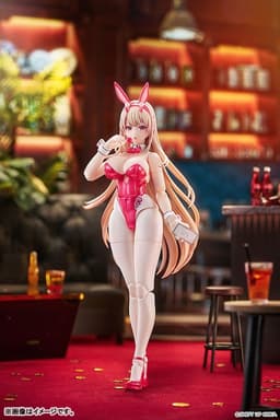 Hyper Body GODDESS OF VICTORY: NIKKE Hyper Body Viper - Toxic Rabbit Posable Figure, view 3 of 12