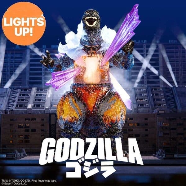 Gojira vs. Destoroyah - Burning Gojira - Toho Ultimates! - Final Battle, LED Lightup