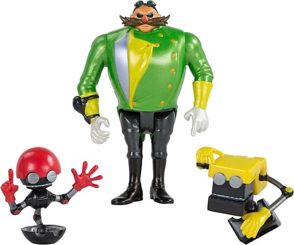 Sonic Boom - Cubot - Tomy USA Sonic Figure - Metallic