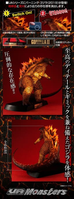 Godzilla: King of the Monsters - Burning Gojira - UA Monsters - 2019, view 5 of 15