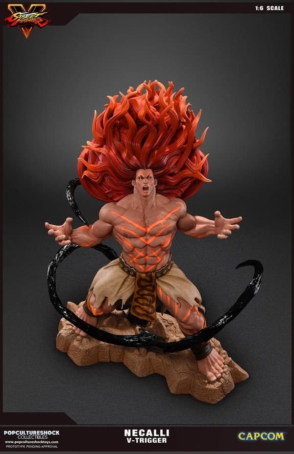 Street Fighter V - Necalli - V-Trigger Statue - 1/6