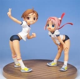 Gakuen Utopia Manabi Straight! - Amamiya Manami - Uehara Mutsuki - 1/8 - Blue Bloomers ver.