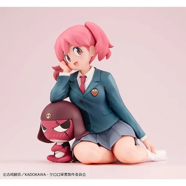 Melty Princess Anime "Keroro Gunso" Palm Size Natsumi & Giroro Complete Figure, view 3 of 9