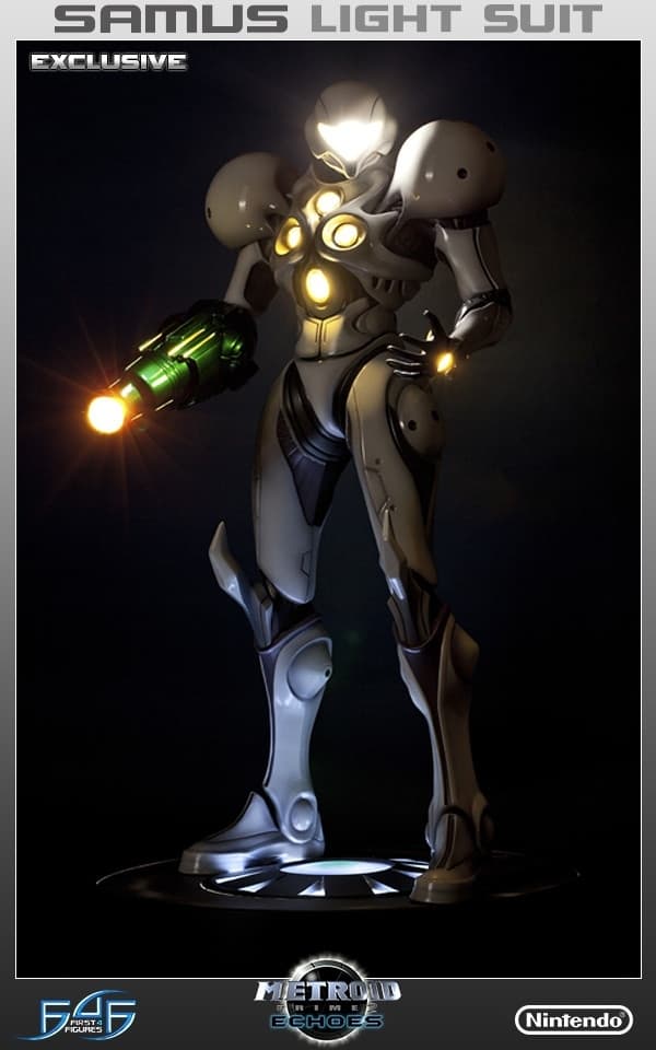 Metroid Prime 2: Dark Echoes - Samus Aran - 1/4 - Light Suit, Exclusive