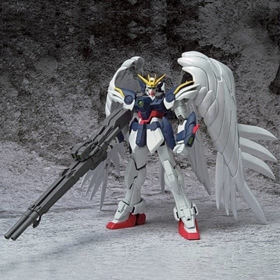 Shin Kidou Senki Gundam Wing Endless Waltz - XXXG-00W0 Wing Gundam Zero Custom - Extended Mobile Suit in Action!!