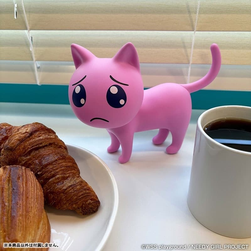 Anime "NEEDY STREAMER OVERLOAD" :( Cat Soft Vinyl Complete Figure, view 6 of 6