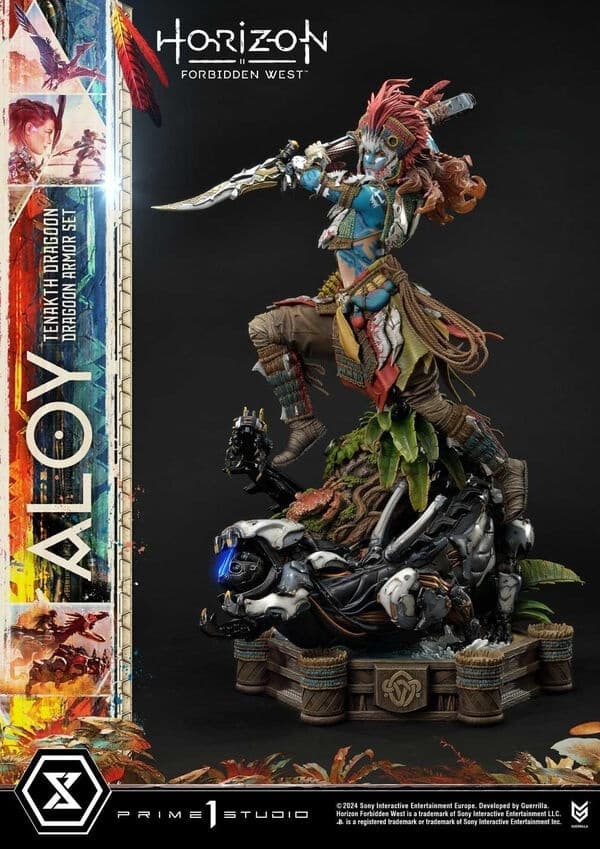 Horizon Forbidden West - Aloy - Burrower - Ultimate Premium Masterline (UPMHFW-02) - 1/4 - Tenakth Dragoon Armor Set