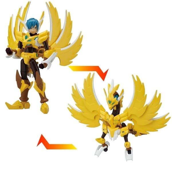 Gaist Crusher - Kongouji Hayato - Wind Garuda - EX Change Figure (02)
