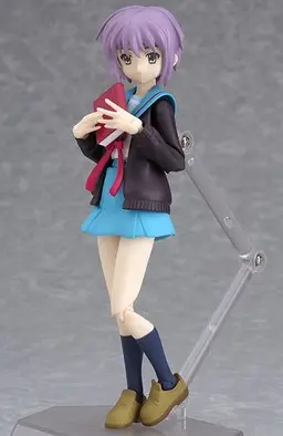 Suzumiya Haruhi no Yuuutsu - Nagato Yuki - Figma (#001) - School Uniform Ver.