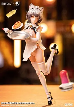 Cat Maid Little Pudding 1/12 Pre-painted Complete Model Action Figure, view 1 of 13
