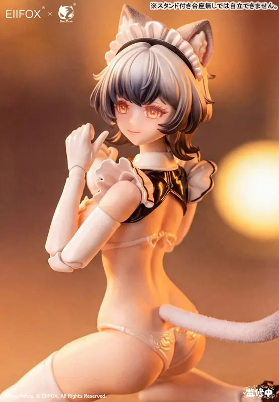 Cat Maid Little Pudding 1/12 Pre-painted Complete Model Action Figure, view 1 of 12
