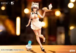 Cat Maid Little Pudding 1/12 Pre-painted Complete Model Action Figure, view 11 of 13