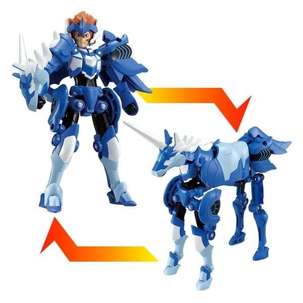 Gaist Crusher - Blizzard Unicorn - Shiren Quartzheart - EX Change Figure (04)