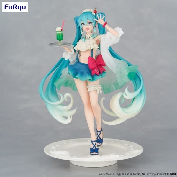 Piapro Characters - Hatsune Miku - Exc∞d Creative - Sweet Sweets - Melon Soda Float