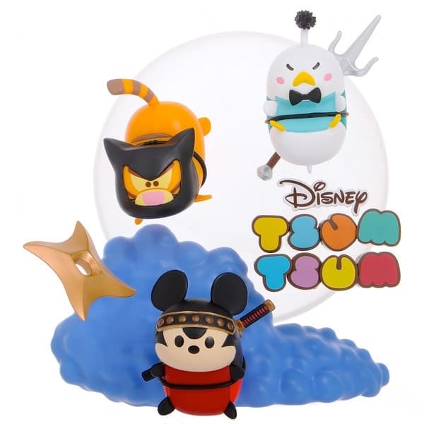Disney Tsum Tsum - Donald Duck - Mickey Mouse - Tigger - PM Figure - Fuun Shinobi Tsum Tsum