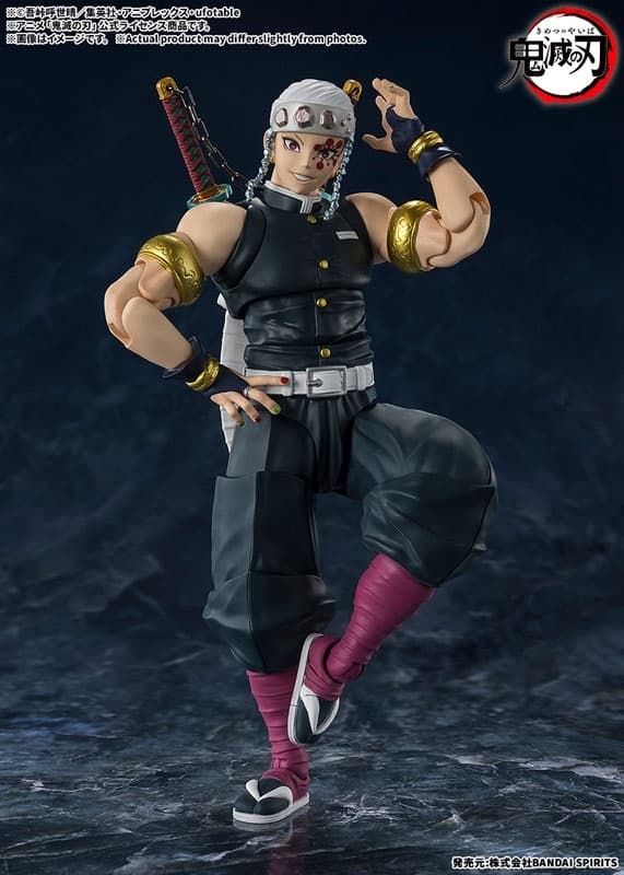 S.H.Figuarts Tengen Uzui "Demon Slayer: Kimetsu no Yaiba", view 6 of 6